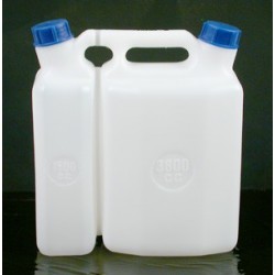 BIDON DOUBLE USAGE 3.8L + 1.5L 