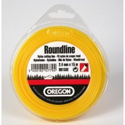COQUE FIL NYLON 2.4MM 15M ROUNDLINE 