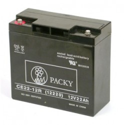 BATTERIE 22AH SECHE AU GEL +G 