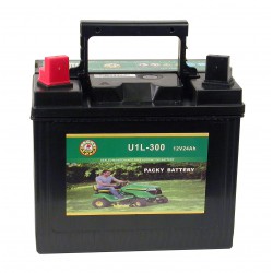 BATTERIE U1L300 12V 24AH PRETE EMPLOI + POIGNEE